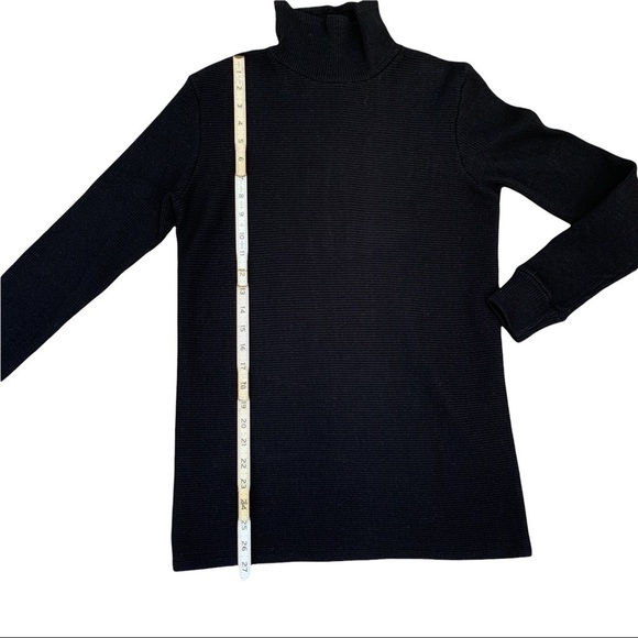 Monrow Rib Knit Mockneck Tunic Top NWT - Picture 9 of 9